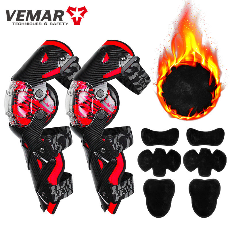 Motorcycle Dirtbike Protection (Knees, Elbows, Body)Adjustment, Hook and loop thigh, upper calf and alower calf straps. Construction, Open-back design, shin coverage. Protection