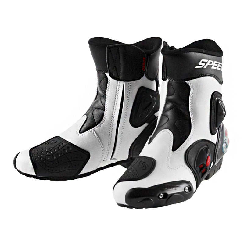 Motorcycle Sportbike TIGER riding boots & shoes Anti-slip Protection Shoes Titanium Alloy Grinding Block