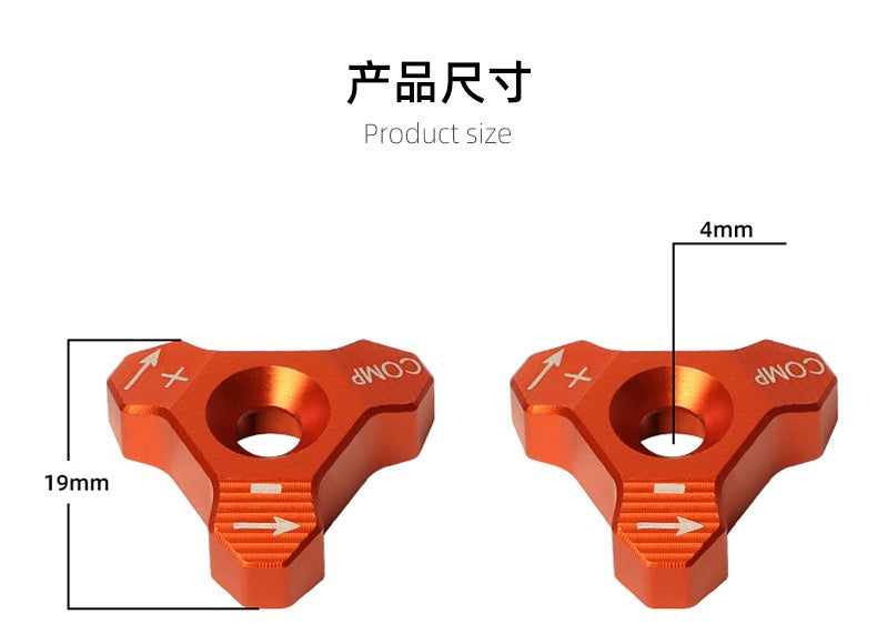 KTM Husqvarna Dirtbike CNC 48mm Front Shock Absorber Fork Knob Adjuster Bolt For KTM EXC SX SXF XCW XCF EXCF EXCR 125 150 250 300 350 400 450 500 525