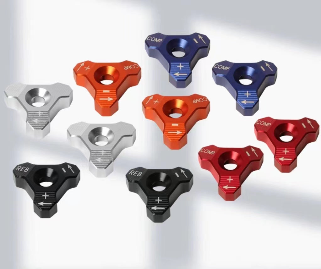 KTM Husqvarna Dirtbike CNC 48mm Front Shock Absorber Fork Knob Adjuster Bolt For KTM EXC SX SXF XCW XCF EXCF EXCR 125 150 250 300 350 400 450 500 525