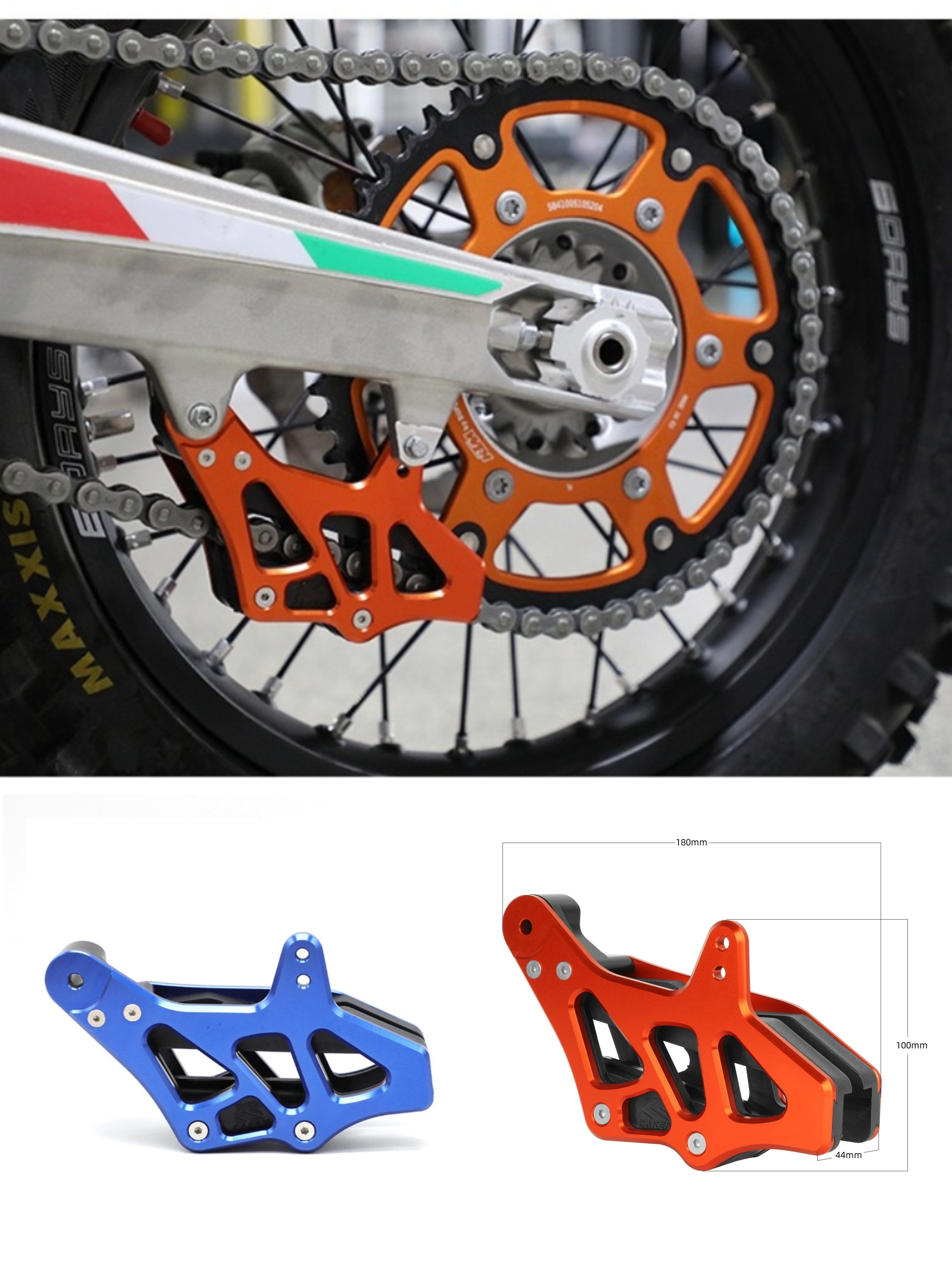 KTM DIRTBIKE Motorcycle Chain Guide Guard Protection For KTM SX SXF EXC EXCF XC XCW XCF Freeride 690 Enduro SMC ABS 125 250 300 350 400 450