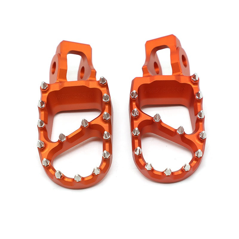 KTM DIRTBIKE Motorcycle CNC Foot Pegs Footrest Footpegs Rests Pedals For KTM 85SX18 125SX 250 45CSX 125 EXC