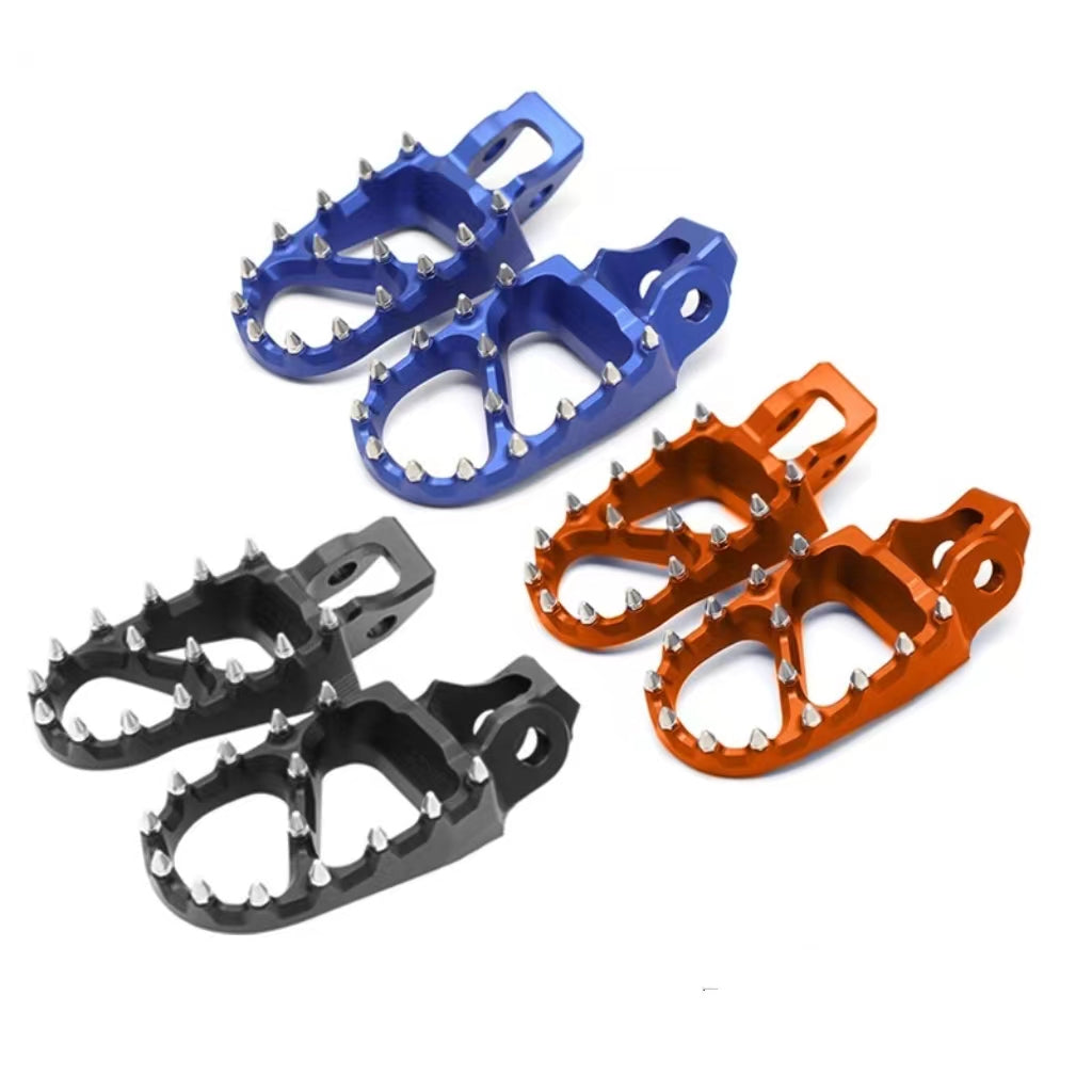 KTM DIRTBIKE Motorcycle CNC Foot Pegs Footrest Footpegs Rests Pedals For KTM 85SX18 125SX 250 45CSX 125 EXC