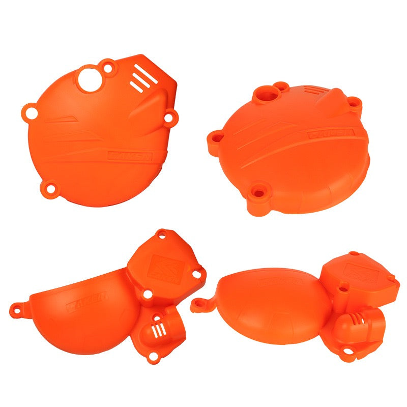 MT 250 Dirtbike Motocross Clutch Guard Engine Ignition Protector Water Pump Cover For