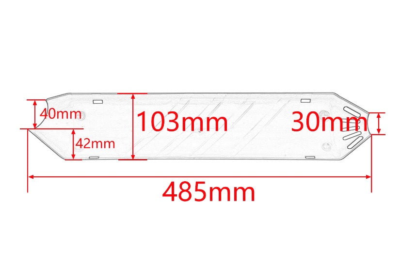 KTM Dirtbike Motorcycle Muffler Exhaust Pipe Shield Protector Guard For KTM XC250 XC300 XCW250 XCW300 EXC250 EXC300 TPI 2020-2023