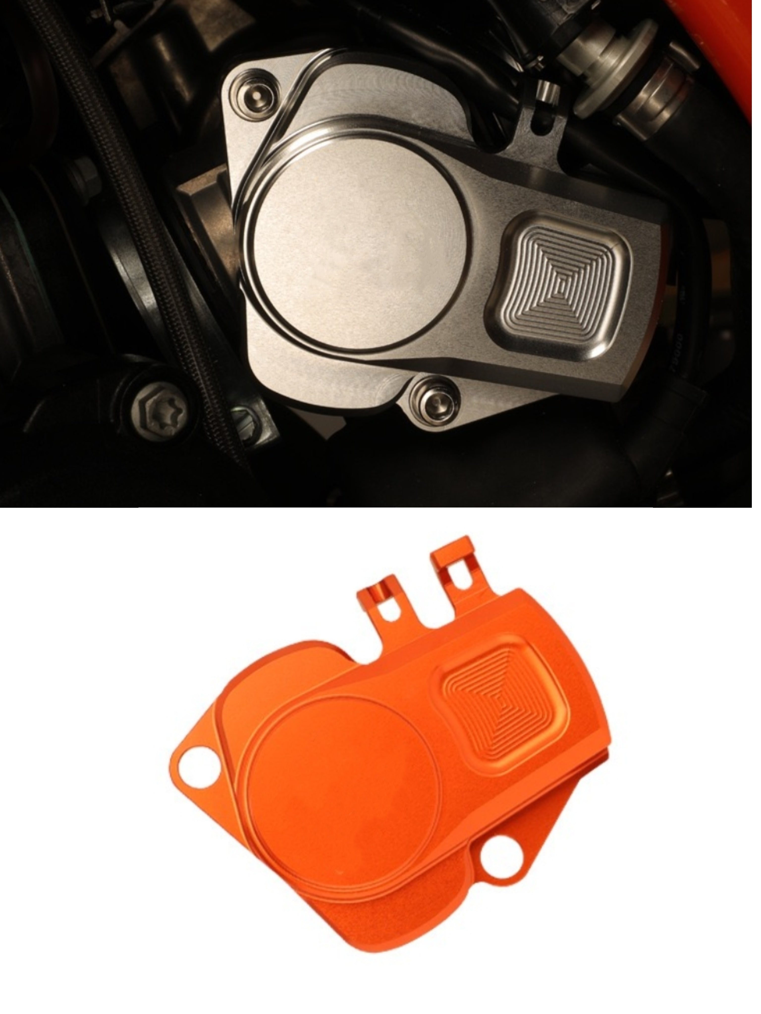 KTM Husqvarna Dirtbike Carb Magnetic Valve Protection CNC Cover For EXC250 300