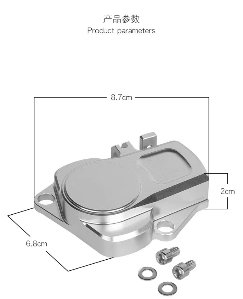 KTM Husqvarna Dirtbike Carb Magnetic Valve Protection CNC Cover For EXC250 300