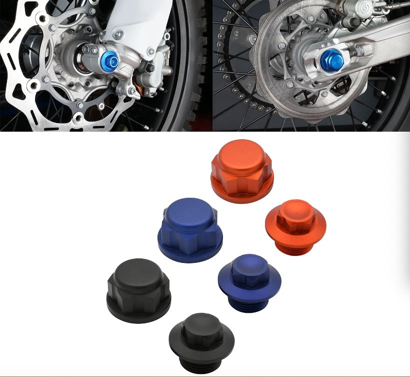 KTM DIRTBIKE Motorcycle Front Wheel Lock Screw Rear Chain Adjuster Axle Block Bolt For KTM SX SXF XC XCF XCW EXC EXCF 85-530cc 2003-2021 2022