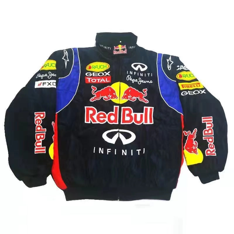 Motorcycle Bike Racing cool jacket suit Redbull