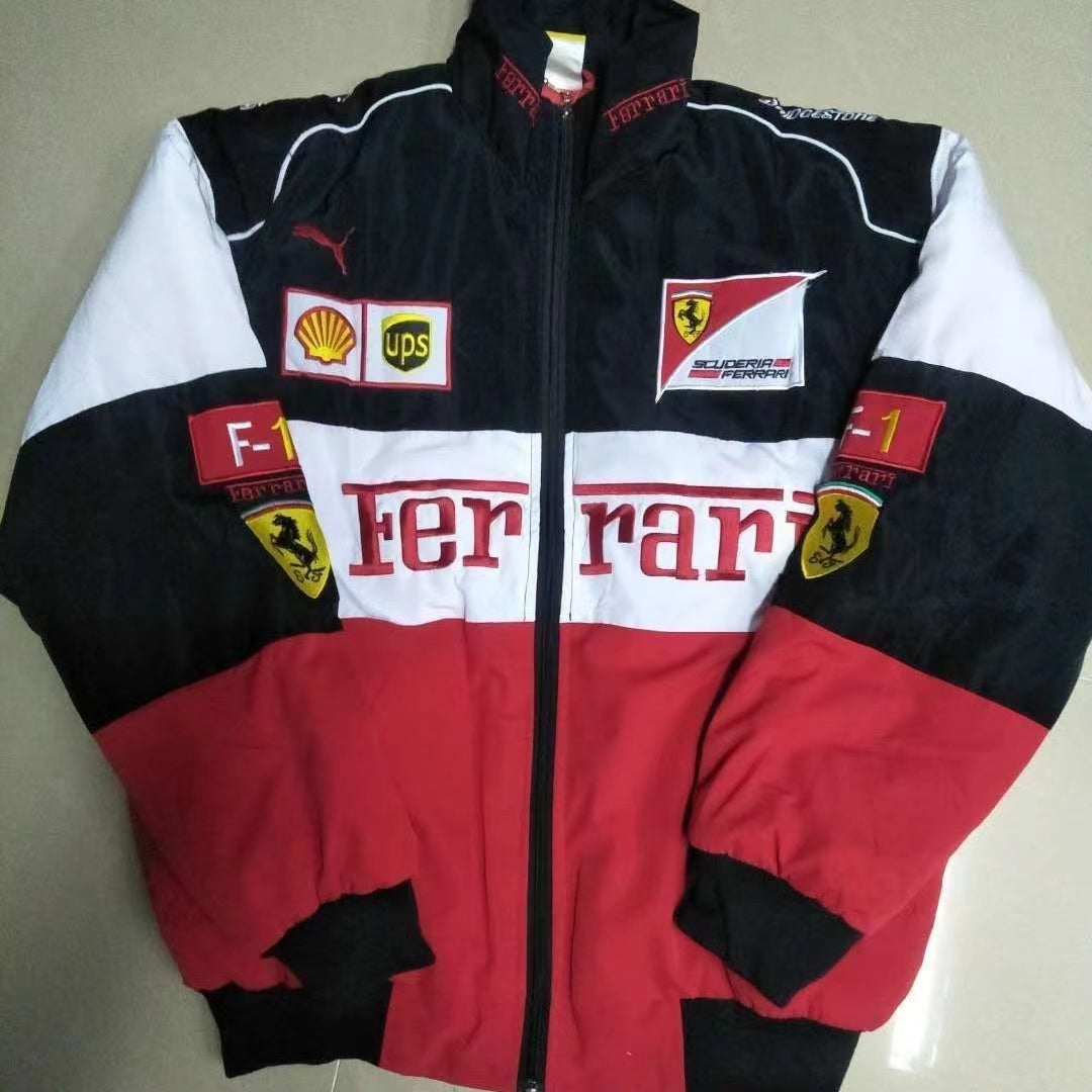 Motorcycle Bike Racing cool jacket suit FERRARI