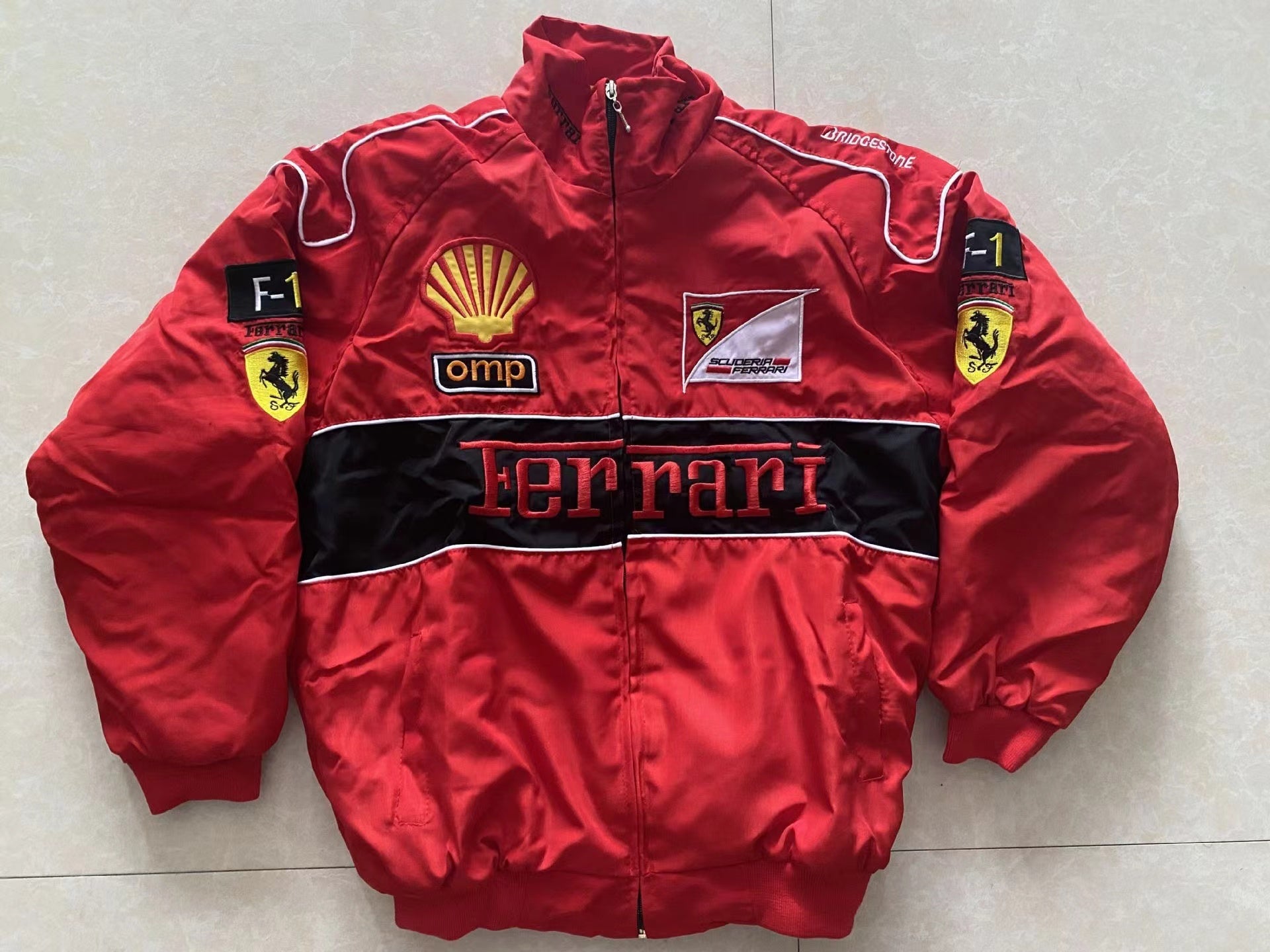 Motorcycle Bike Racing cool jacket suit FERRARI