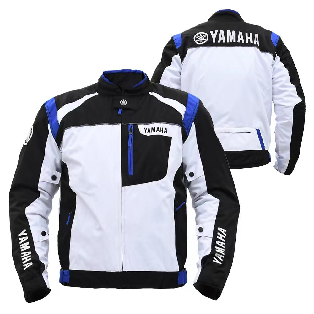 Motorcycle Bike Racing cool jacket suit Locomotive protection suit