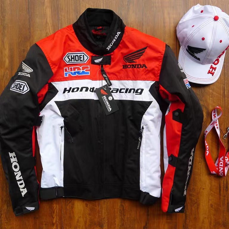 Motorcycle Bike Racing cool jacket suit Locomotive protection suit