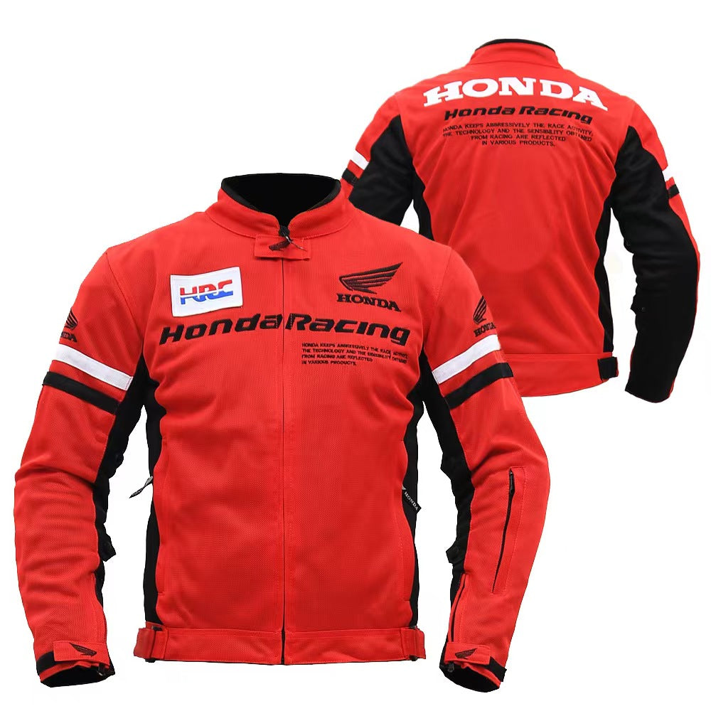 Motorcycle Bike Racing cool jacket suit Locomotive protection suit