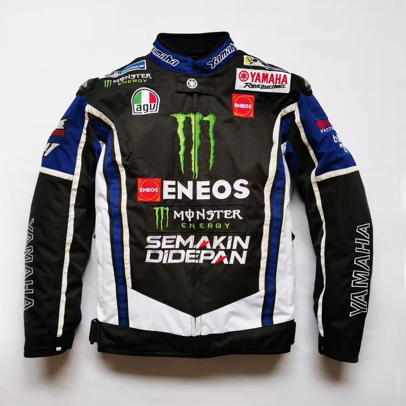 YAMAHA Motorcycle Bike Racing cool jacket suit Locomotive protection suit