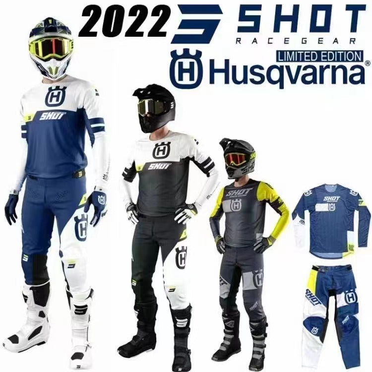 Husqvarna summer quick dry Motorcycle Bike Racing cool suit