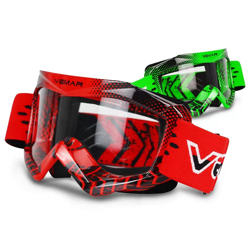 Kids Motorcycle Sportbike Racing Windproof Goggles