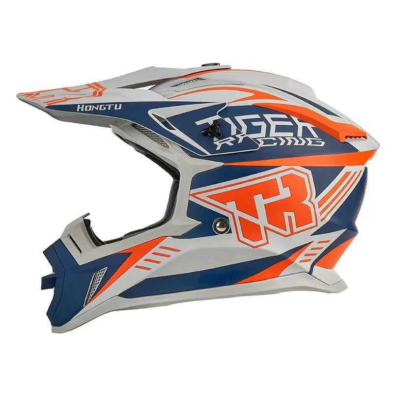 MOTORCYCLE SPORTSBIKE RACING PROTECTION PROFESSIONAL HELMENT HK TIGER