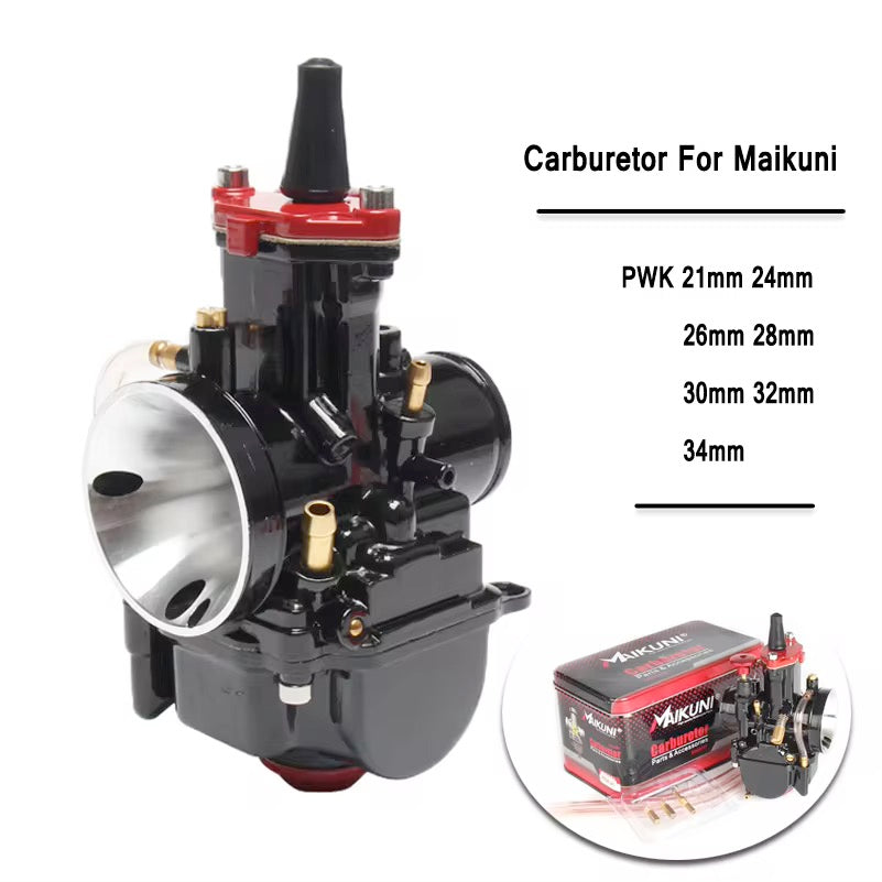 Racing Motorcycle Fuel System for 300CC Dirt Pit Bike ATV 34MM PWK 34 Carburetor for 2T 4T Engine