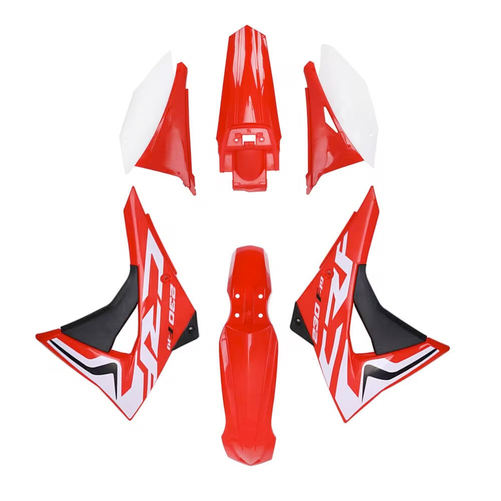 Honda Dirtbike CRF230 Side Cover Plastic Carenados  Crf230 Kit Side Covers Fairings For CRF 230F