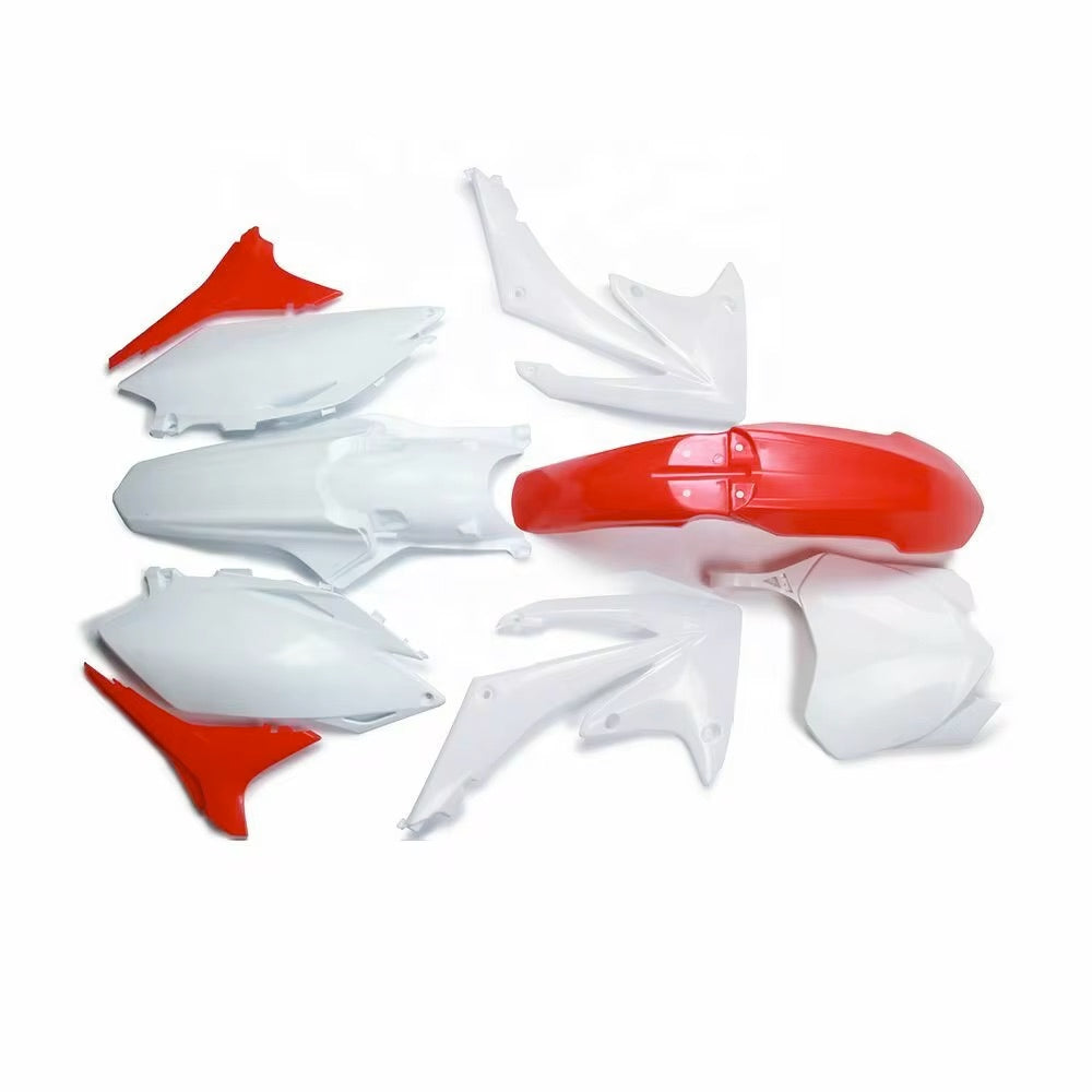 HONDA DIRTBIKE Complete Body Plastics Kits CRF450 Motorcycle Side Fairing Panel Covers For CRF250R