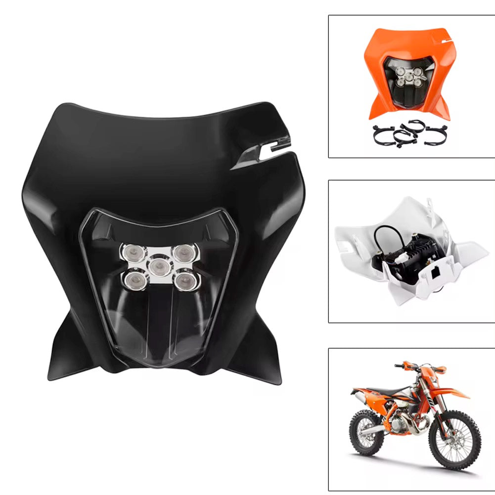 KTM Dirtbike Led Headlights JFG Racing Indicator LED Turn Light Motorcycle Clear Black White Orange Sport Bike Signal led headlights