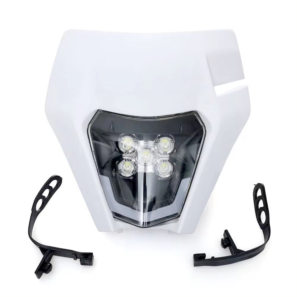 450 Headlight Light Mask Lamp Mask Trim Motorcycle Duke 390 Headlight LED For EXC 125-500