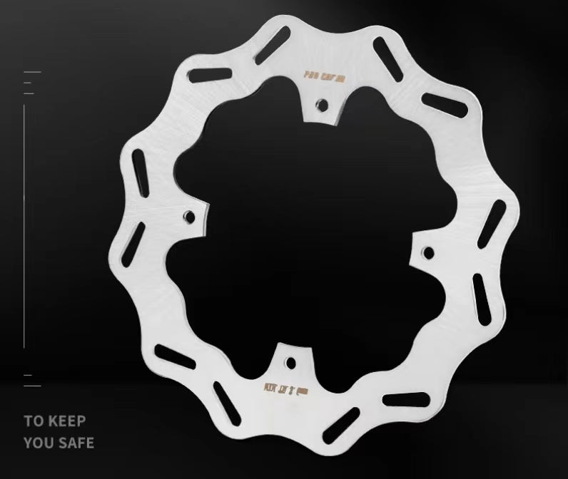 Motocross Dirt Bike 240mm Rear Floating Brake Disc Rotor For Honda CRF