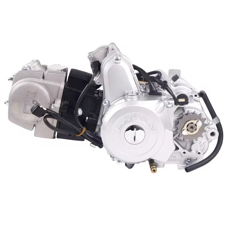 China Lifan 125cc engine automatic clutch Electric Start & Kick Start fit for all dirt bike pit bike and motorcycles