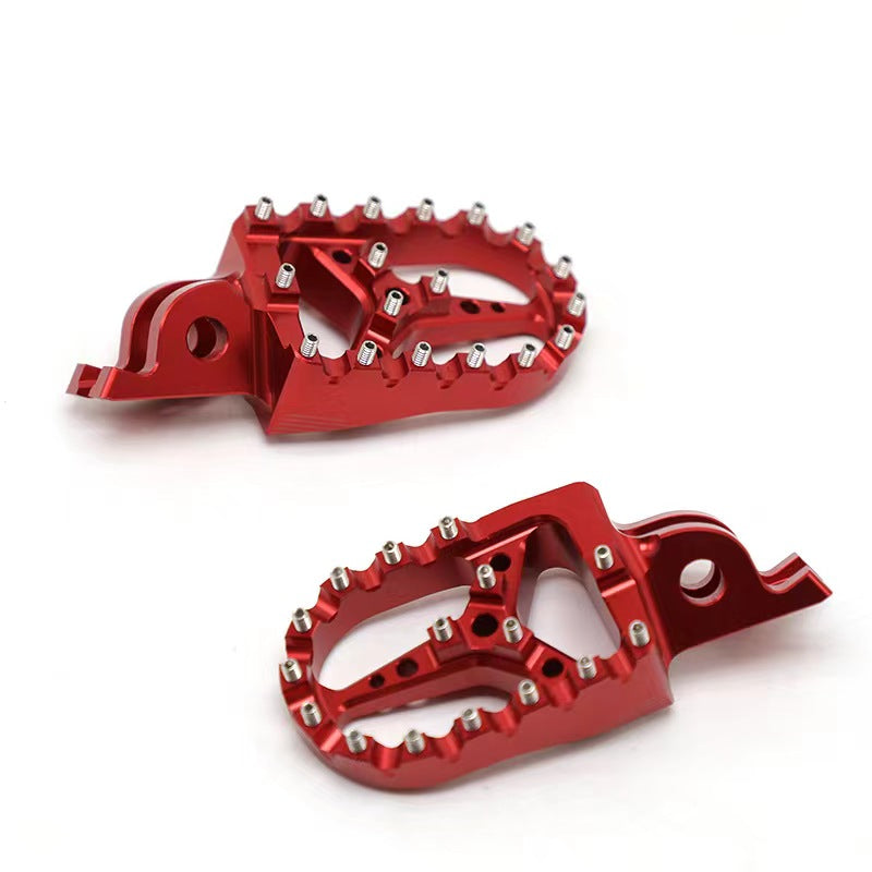 CNC Aluminum Foot Pegs Rests Pedals Footpegs For Honda CR125 CR250 2002-2007 CRF250R CRF450R CRF250X CRF450X 2004-2021 Parts