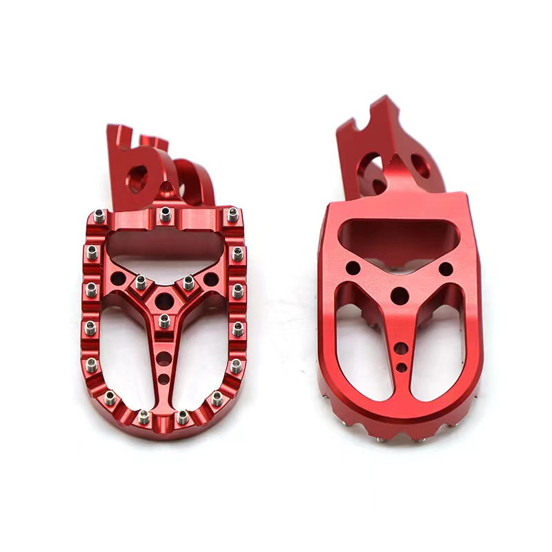 CNC Aluminum Foot Pegs Rests Pedals Footpegs For Honda CR125 CR250 2002-2007 CRF250R CRF450R CRF250X CRF450X 2004-2021 Parts