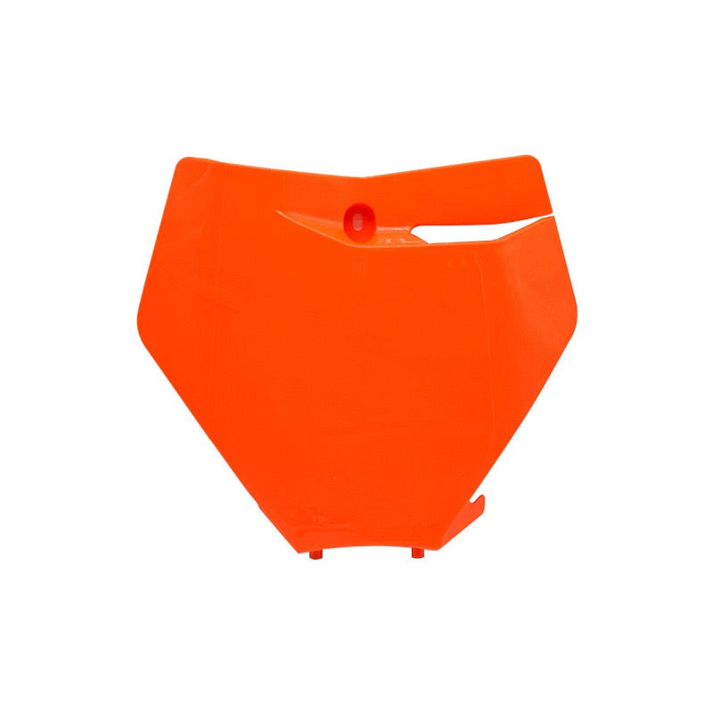 KTM Dirtbike Motorcycle Front Number Plate Plastic Cover Black White Orange For KTM EXC EXCF SX SXF XC XCF XCW XCFW 125 150 250 300 350 450