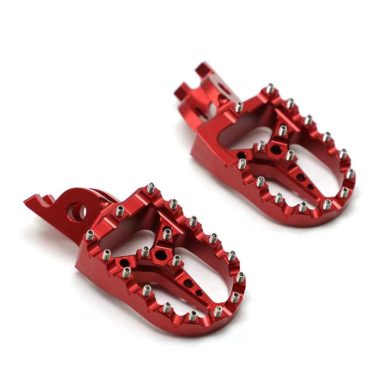CNC Aluminum Foot Pegs Rests Pedals Footpegs For Honda CR125 CR250 2002-2007 CRF250R CRF450R CRF250X CRF450X 2004-2021 Parts