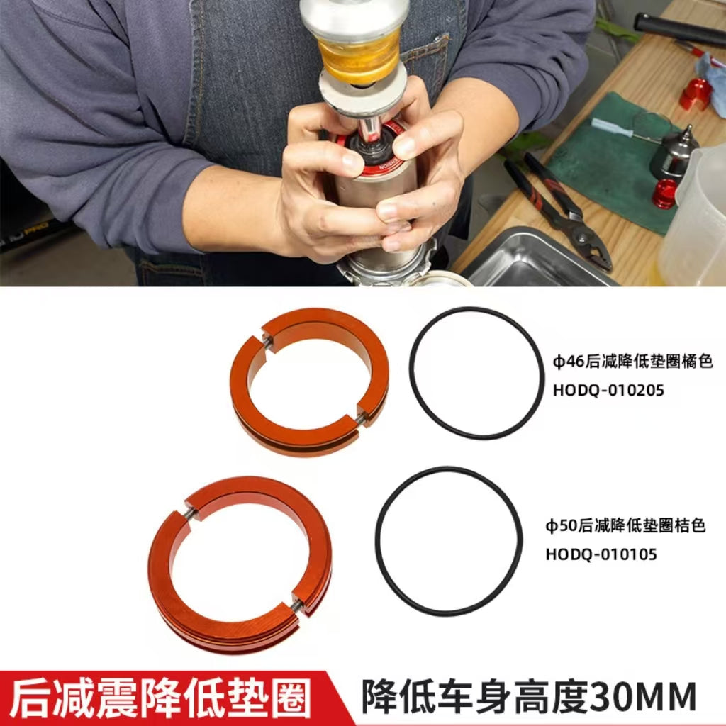 KTM Dirtbike 46mm 50mm Motorcycle Rear Shock Absorber Rear Suspension Lowering Parts For KTM EXC EXCF XCW Six Days 2017 2018 2019 2020 2021