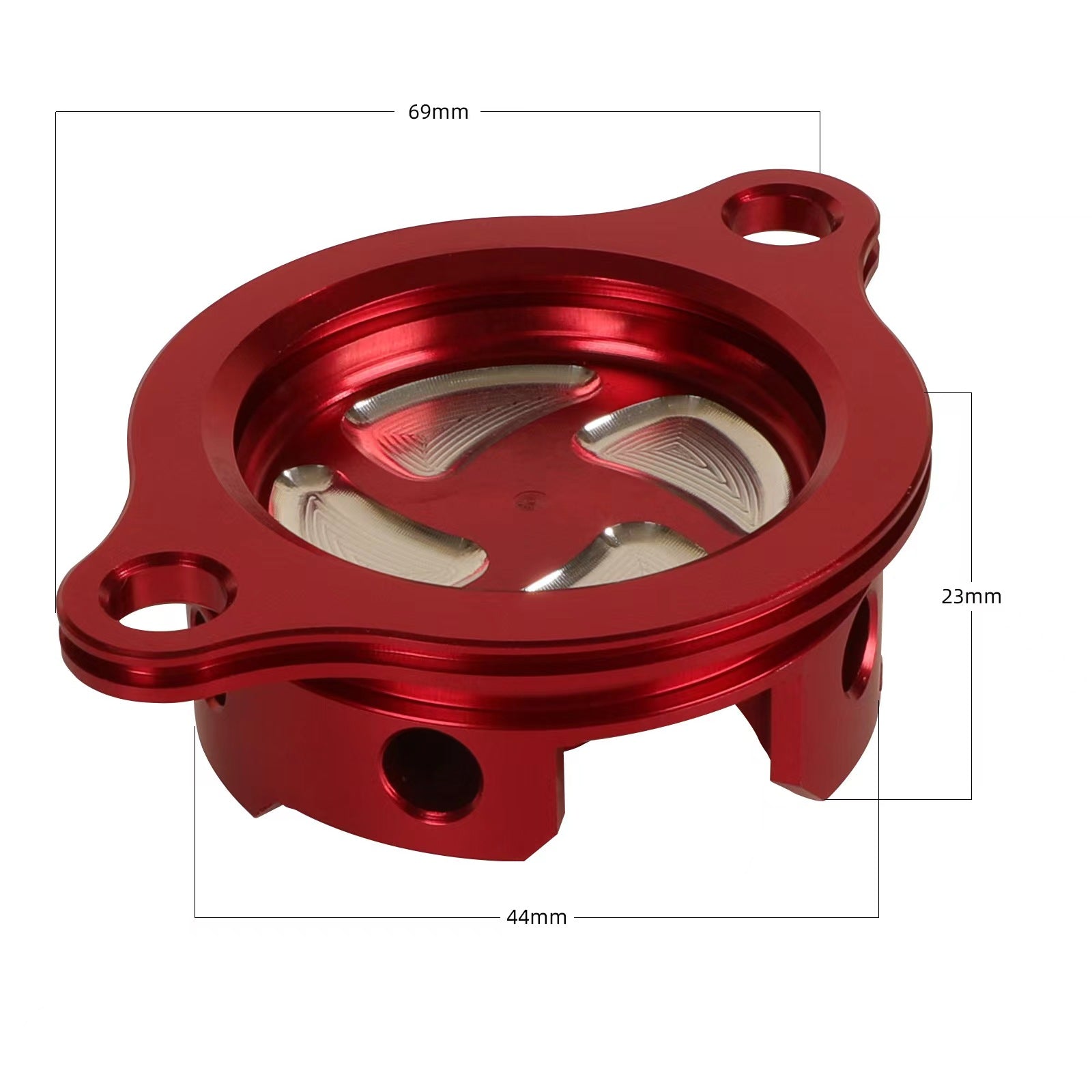 CNC Aluminium Oil Filter Cover Cap For Honda CRF250R 2009-2015 2016 Dirt Bike CRF 250R  Motorcycle Universal Parts