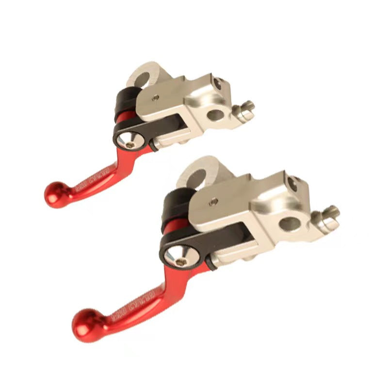 CNC Modified 360 Degree Folding Anti-Drop Labor Saving Brake Handle For Honda CR80R CRF125R CRF150R CRF250R CRF450R CRF250X