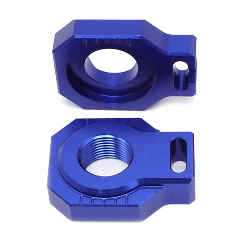 KTM Dirtbike CNC 20mm Rear Axle Blocks Chain Adjuster Block For KTM SX SXF XC XCF XCW XCWF EXC EXCF 125 250 300 350 400 450 500 530 2008-2020