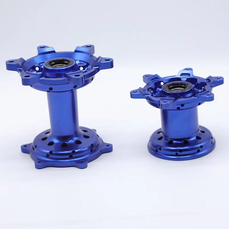 YAMAHA DIRTBIKE Motorcycle Front Rear Wheel Hubs For YZ250F YZ450F 2014-2021  Blue Sliver