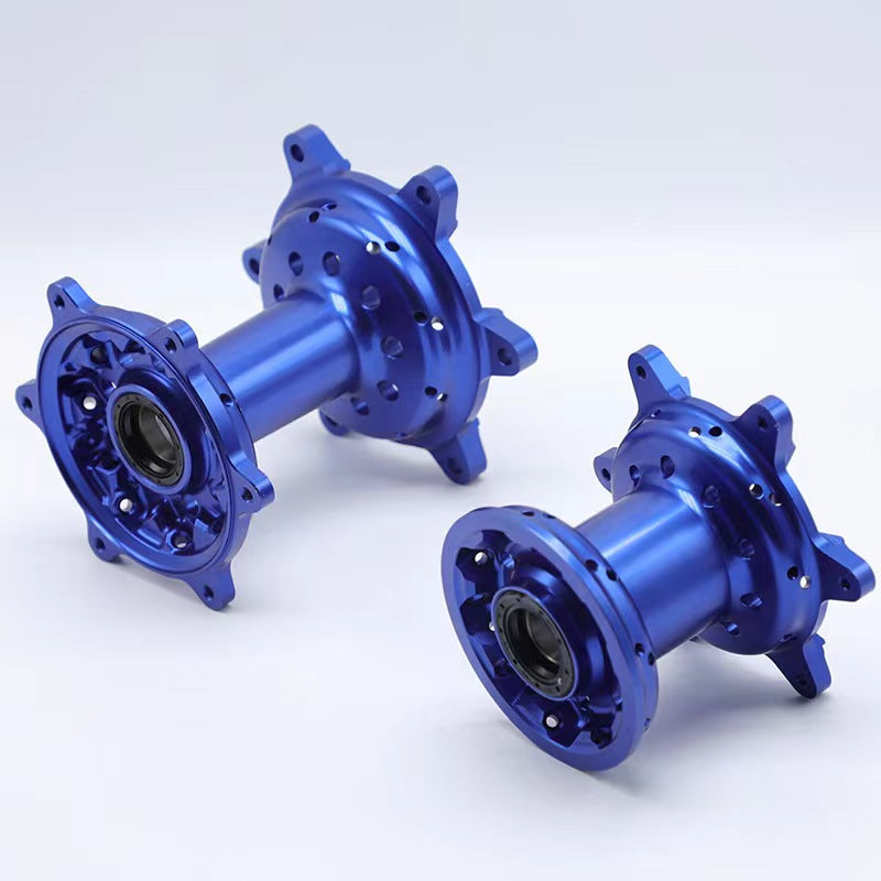 YAMAHA DIRTBIKE Motorcycle Front Rear Wheel Hubs For YZ250F YZ450F 2014-2021  Blue Sliver