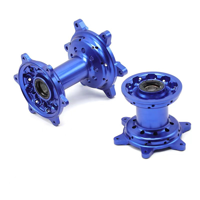 YAMAHA DIRTBIKE Motorcycle Front Rear Wheel Hubs For YZ250F YZ450F 2014-2021  Blue Sliver