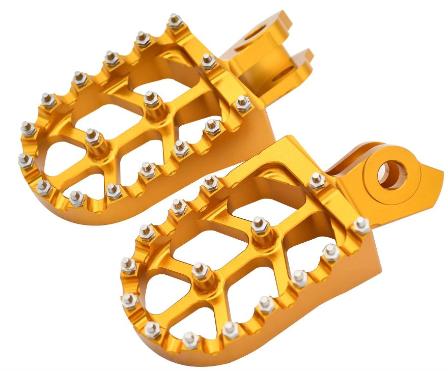 SUZUKI Dirt Bike CNC Aluminum Footrest Pedals Footpegs For Suzuki RMZ250 RMZ450 RMX450Z For yamaha Tenere 660 XT660Z XT660R