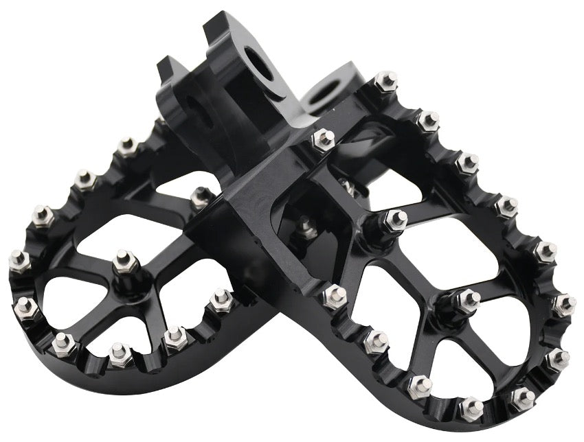 SUZUKI Dirt Bike CNC Aluminum Footrest Pedals Footpegs For Suzuki RMZ250 RMZ450 RMX450Z For yamaha Tenere 660 XT660Z XT660R