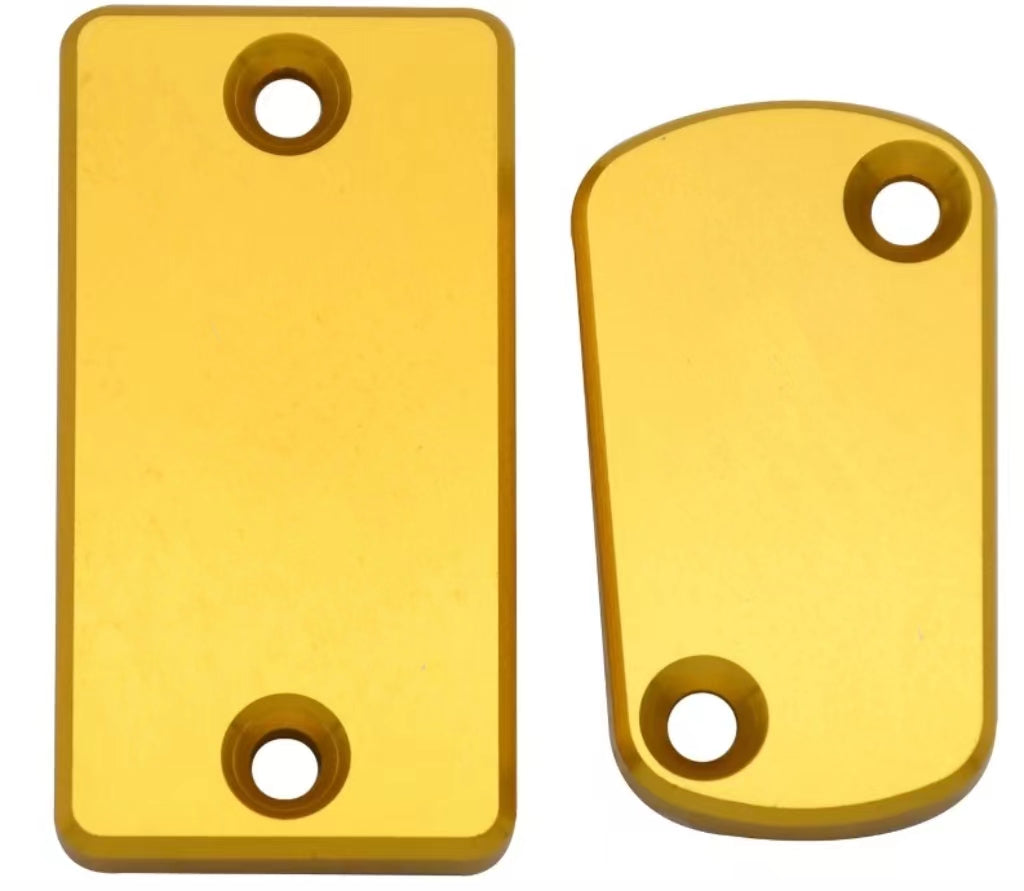 SUZUKI Dirtbike CNC Aluminum Motorcycle Part Front Rear Brake Fluid Reservoir Cap Cover For Suzuki RM125 RM250 RMZ250 RMZ450 RMX450Z Universal