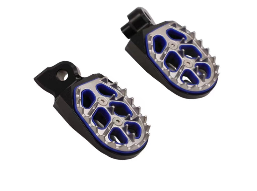 YAMAHA DIRTBIKE Motorcycle High Quality CNC Aluminium Footrests Footrest Pedals Footrests