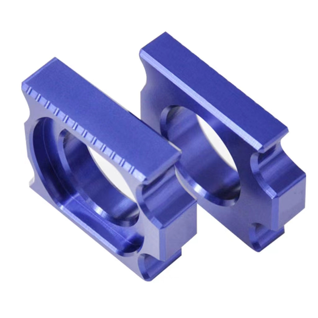 YAMAHA DIRTBIKE PARTS Motorcycle CNC Aluminum Axle Block Rear Chain Adjuster For Yamaha YZ250F  YZ450F