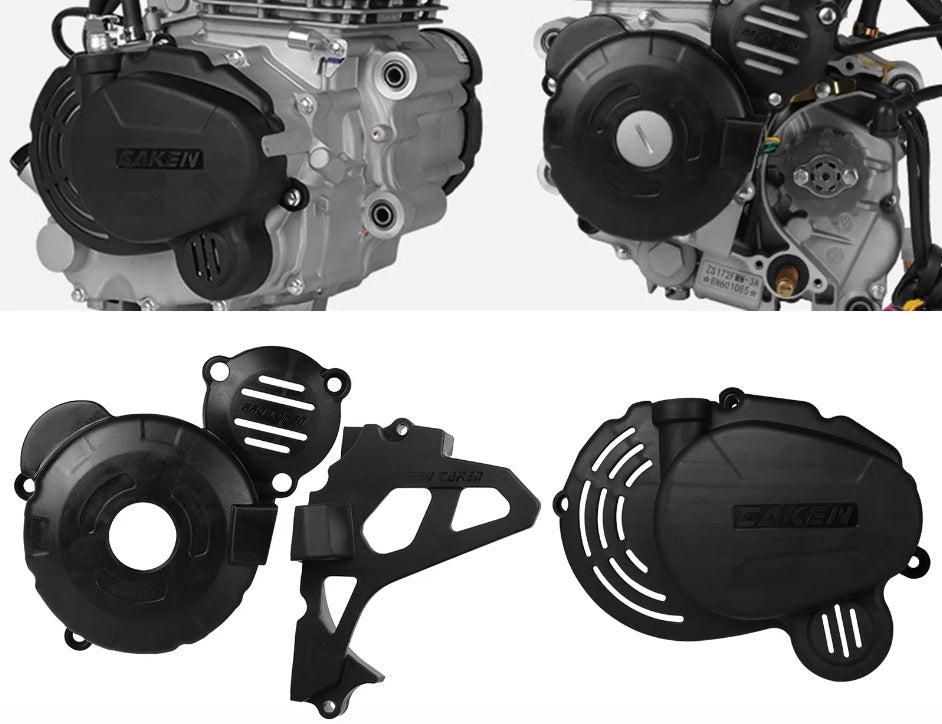 KAYO Dirtbike Engine Clutch Guard Water Pump Cover Ignition Protector For ZongShen CB250F ZS172FMM-3 Engine KAYO T4 GUIZUN BOSUER