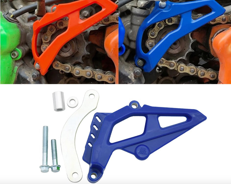 KAYO ZONGSHEN Dirtbike Front Sprocket Cover Chain Protector Guard Small Fly For Zongshen NC 250cc NC450 Kayo Kews Avantis Universal Parts