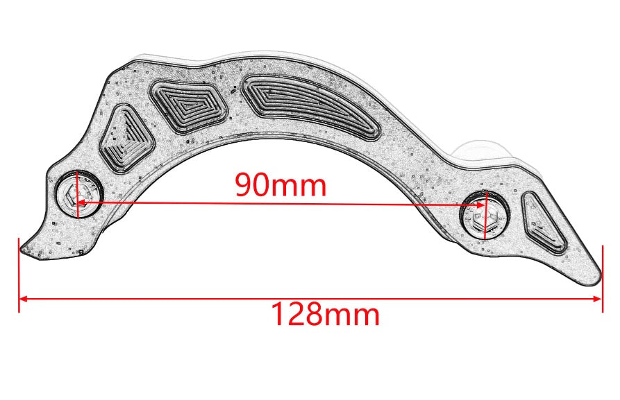 ZONGSEHN CNC Engine Accessories Sprocket Protection Cover Magneto Chain Stopper For Zongshen 250cc 300cc KAYO K6 T6 KEWS K16